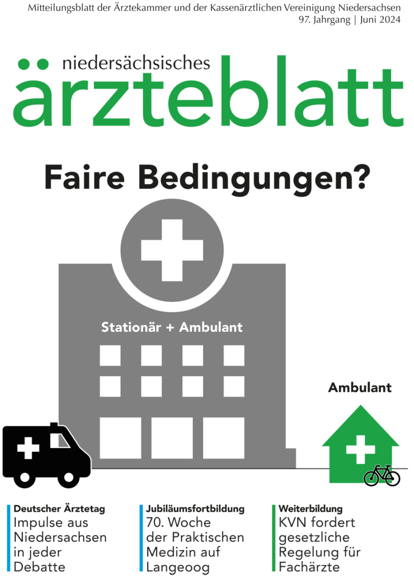 Niedersächsisches Ärzteblatt, Mai 2024